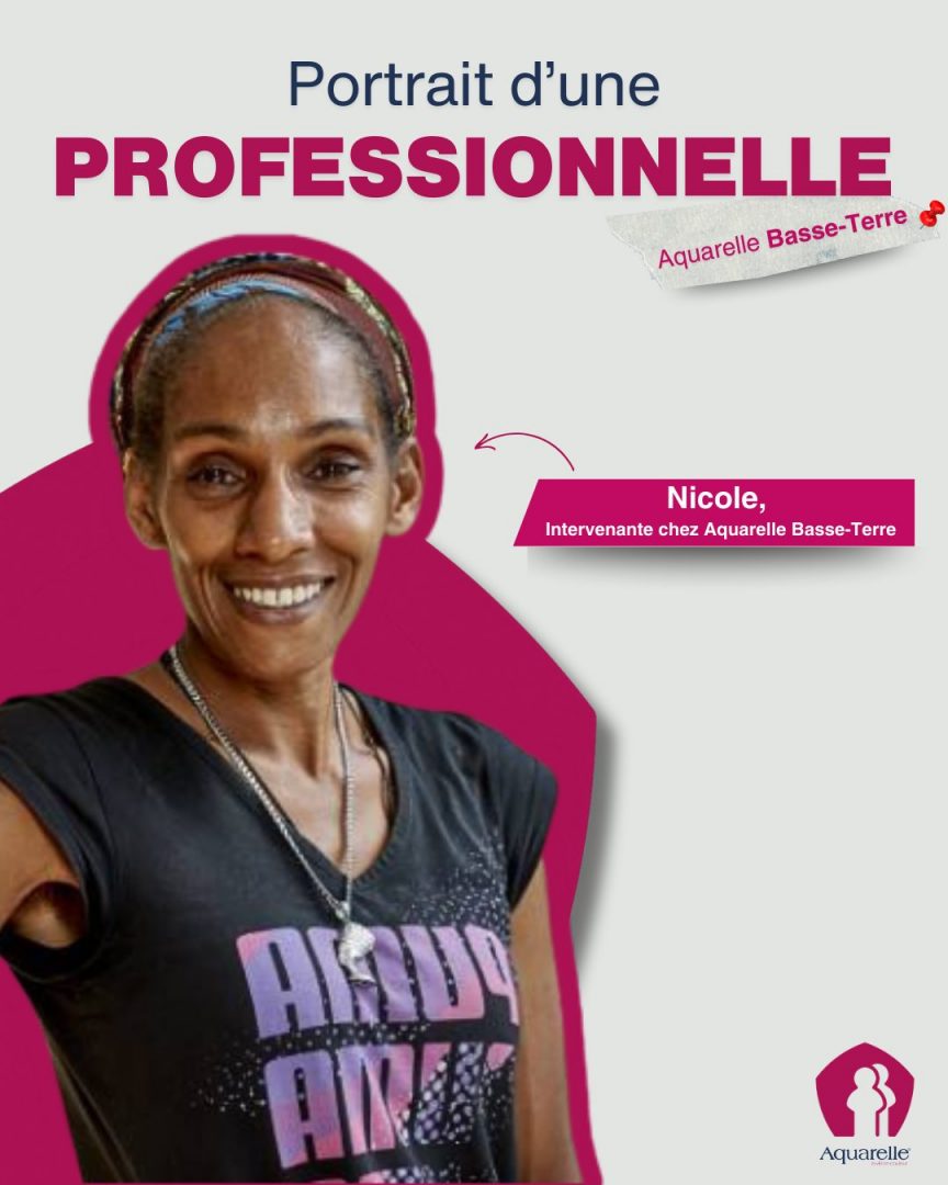 Interview de Nicole : Intervenante Aquarelle Service Basse-Terre